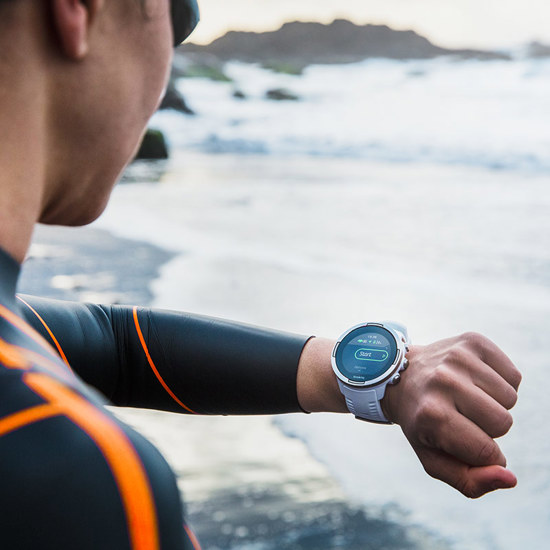Refurbished Suunto 9 Baro White Gps Sports Watch With A Long Battery Life