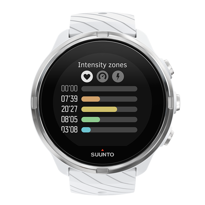 Suunto 9 White - GPS sports watch with a long battery life
