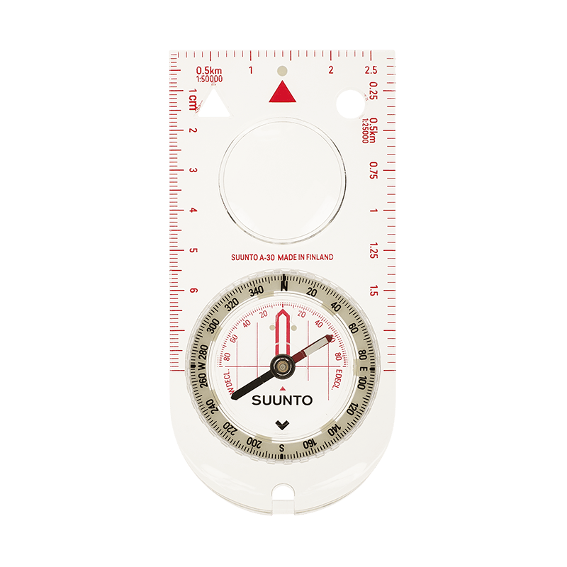 Bussola Suunto A-30 NH Metric alle escursioni e all'orienteering