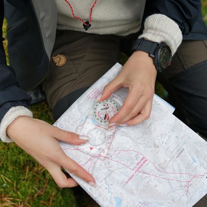 Kompas Suunto A-30 w akcji