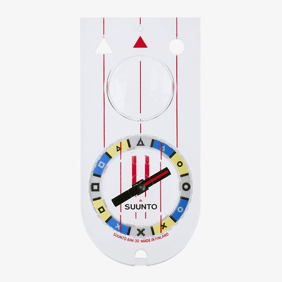 Suunto AIM 30 NH baseplate compass for competitive orienteering