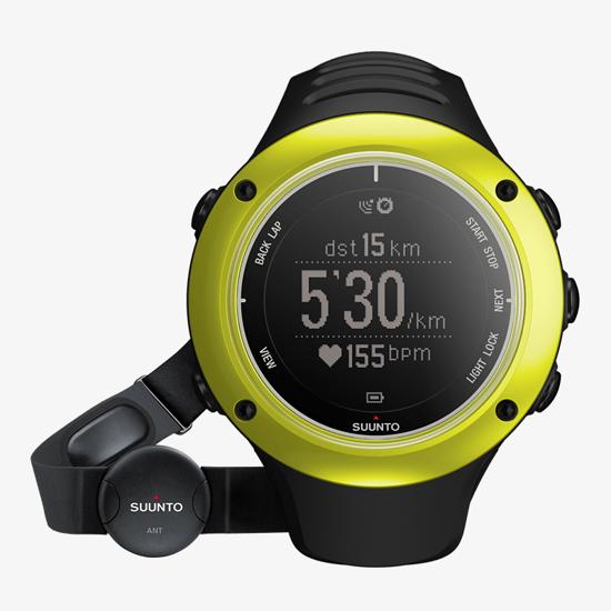 Suunto Ambit2 S Lime HR Integrated GPS watch with heart rate