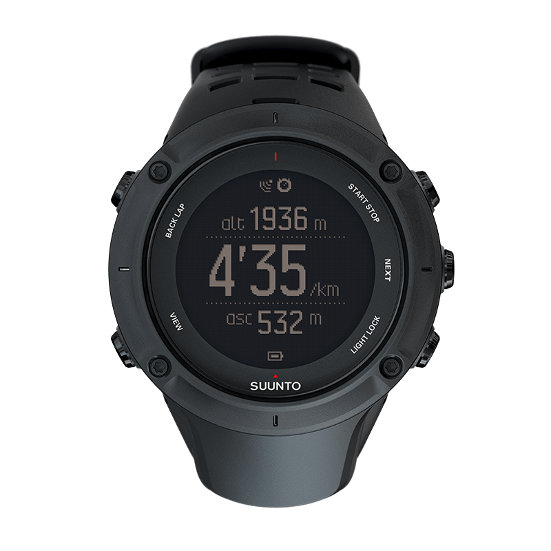 Suunto Ambit3 Peak Black - GPS watch for outdoor sports