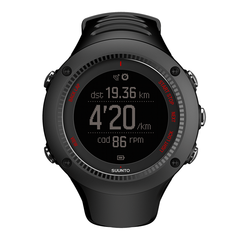 Suunto Ambit3 Run Black - GPS watch for running