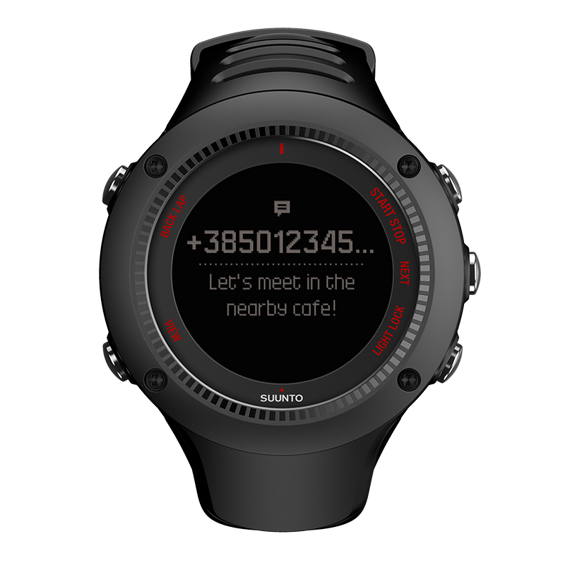 suunto ambit3 run white hr