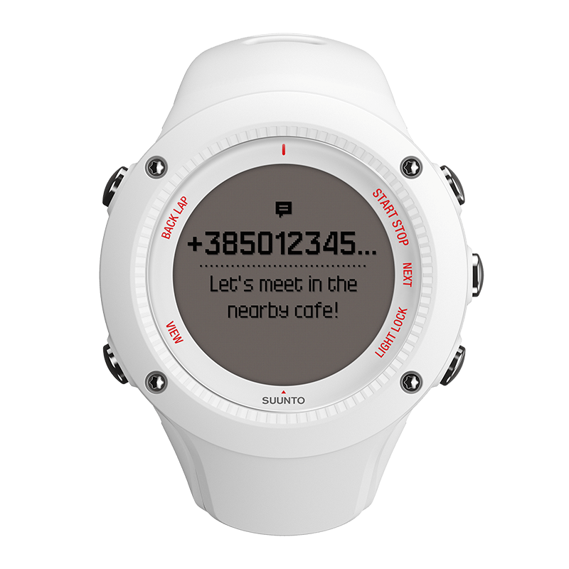 suunto ambit3 run white hr