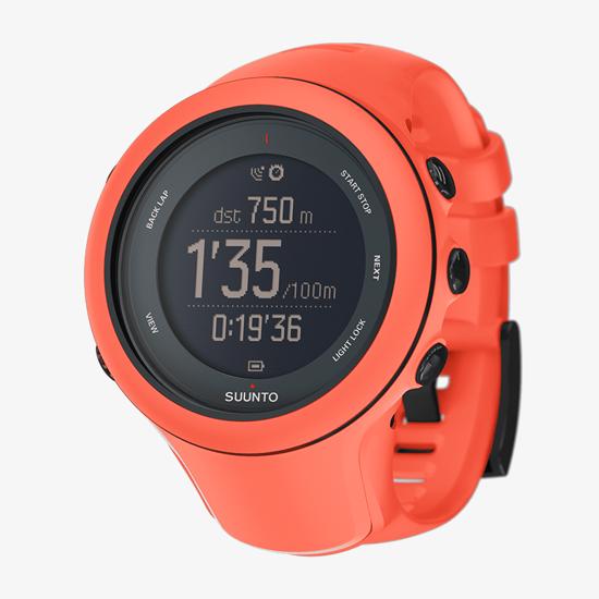 Suunto Ambit3 Sport Coral HR GPS watch for multisport