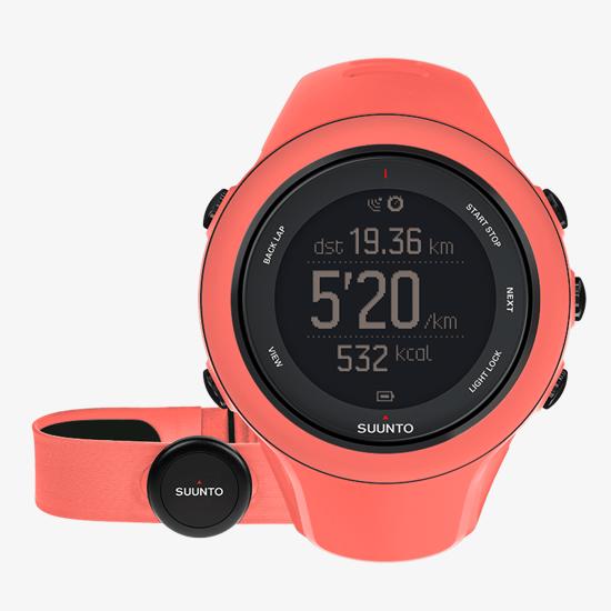 Suunto Ambit3 Sport Coral (HR) - GPS watch for multisport