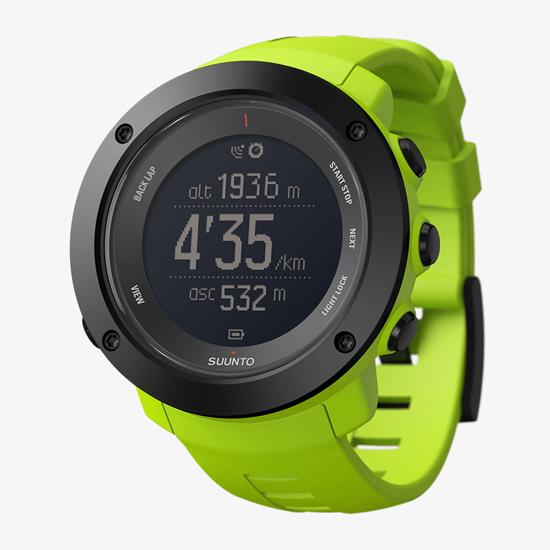 Suunto ambit3 run lime hr store