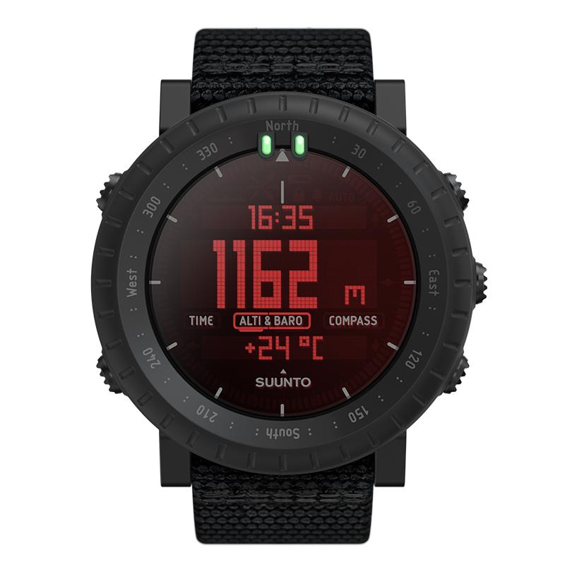 Suunto Core Alpha Stealth - あらゆる用途向けの限定ウォッチ