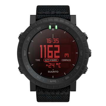 Correa elástica de nailon Suunto 9 Peak Pro negro - Comprar online