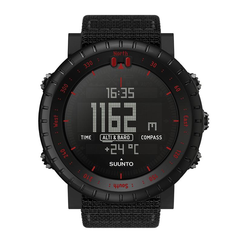 Suunto Core Black Red - Reloj para outdoor con barómetro