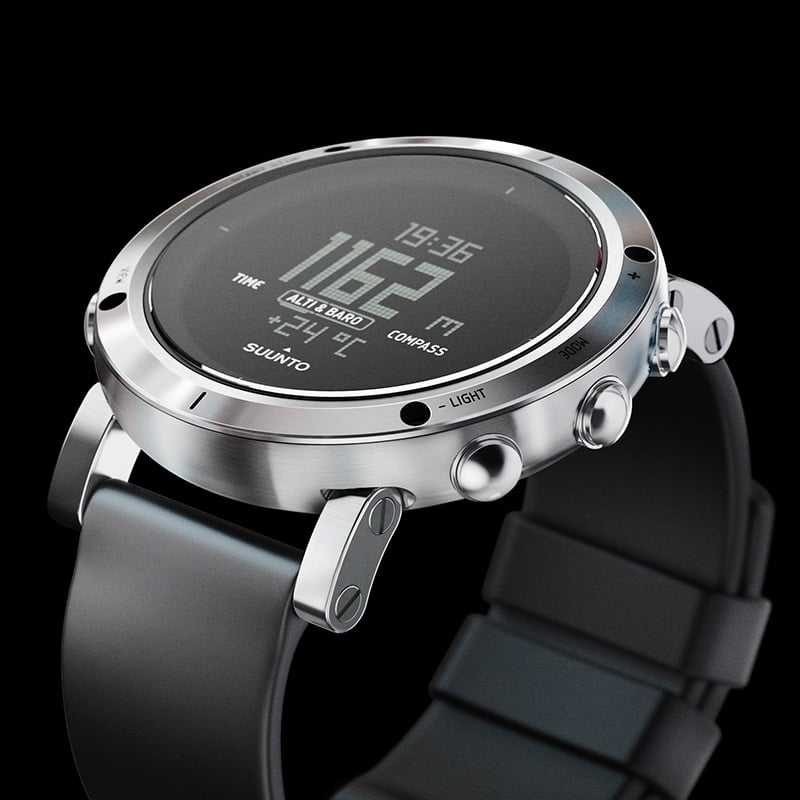 Suunto Core Brushed Steel - Outdoor watch with barometer