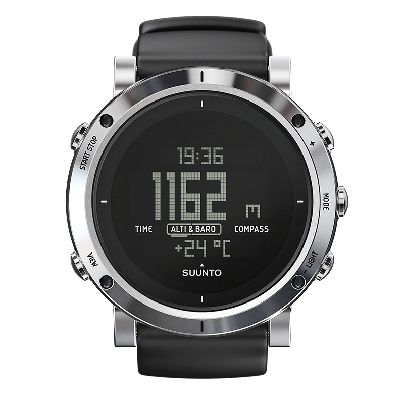 Suunto Core Brushed Steel - Montre outdoor avec barometer