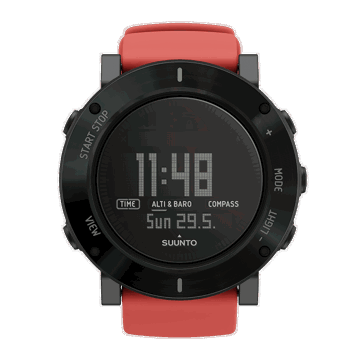 Core Flat Elastomer Strap Orange Strap for Core models