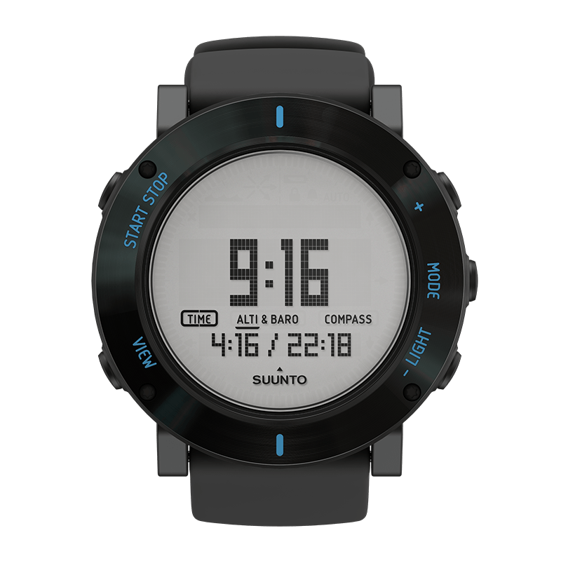 Suunto Core Graphite Crush - Outdoor watch with barometer