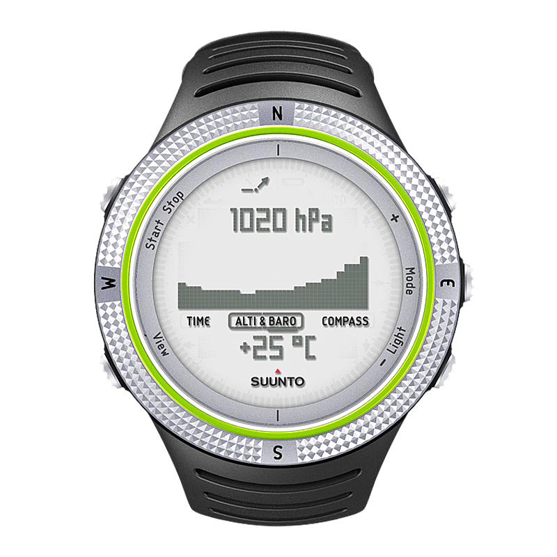 Suunto Core Light Green - The outdoor watch with altimeter 