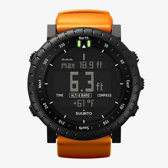 Suunto Core Orange Black