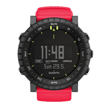 Suunto Core All Black Standard Strap For all Core models