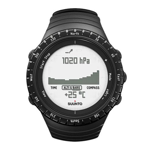 Suunto Core Regular Black - Outdoor watch with barometer