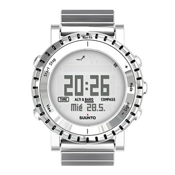 【箱付きほぼ未使用品】SUUNTO CORE BRUSHED STEEL スント