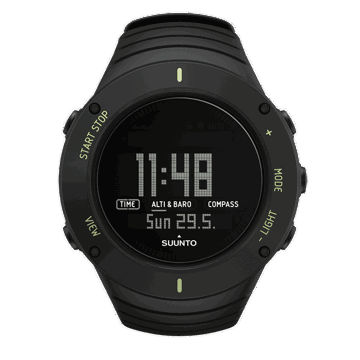 Suunto Core Light Elastomer Strap Black Fits for Core models