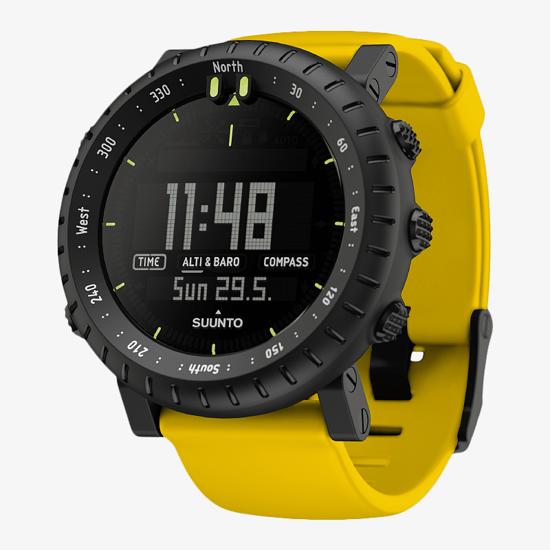 ★新品未使用★ SUUNTO CORE BLACK YELLOW  腕時計