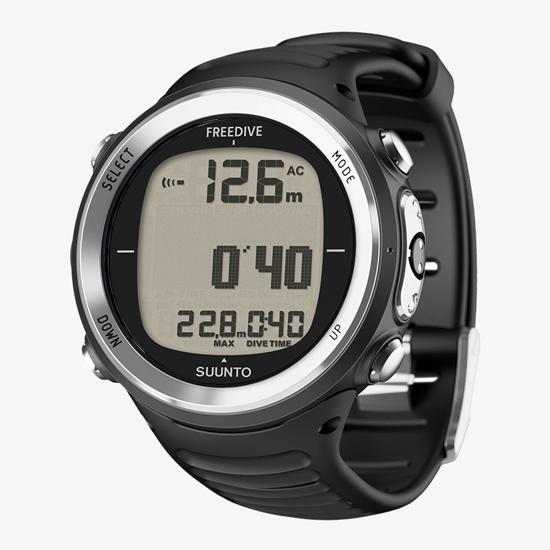 Suunto D4f Black – フリーダイビングに特化した軽量ダイブコンピュータ