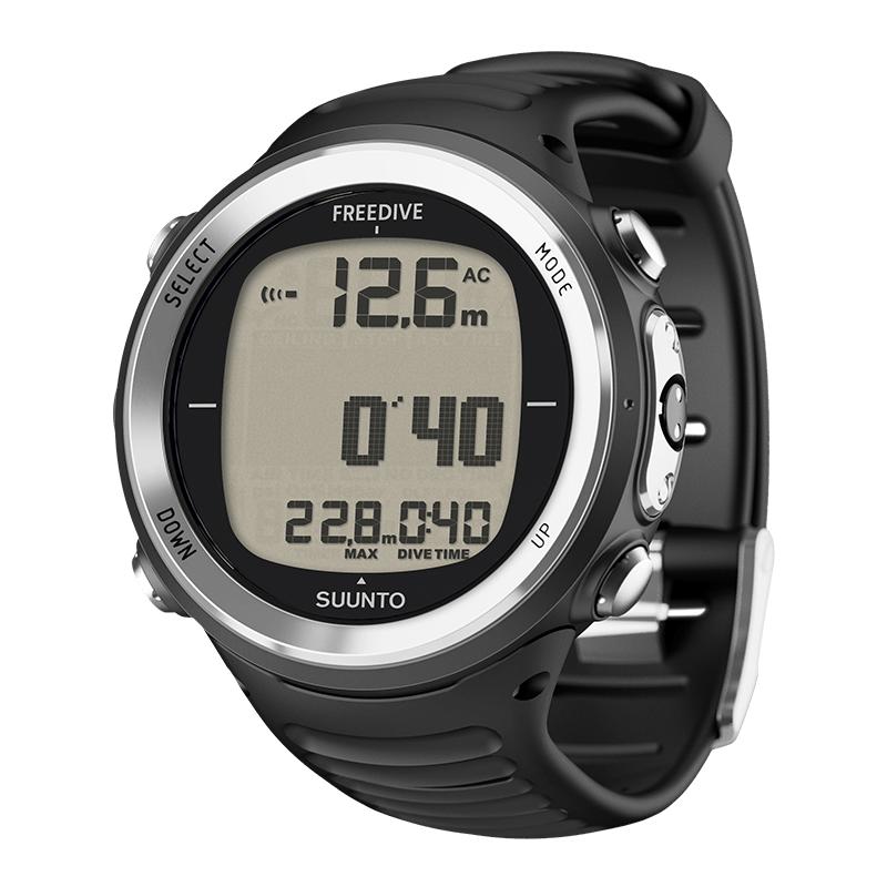 Suunto D4f Black – Light-weight dedicated freediving computer