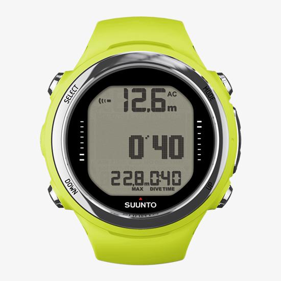 SUUNTO D4i LIME SILICONE W/O USB