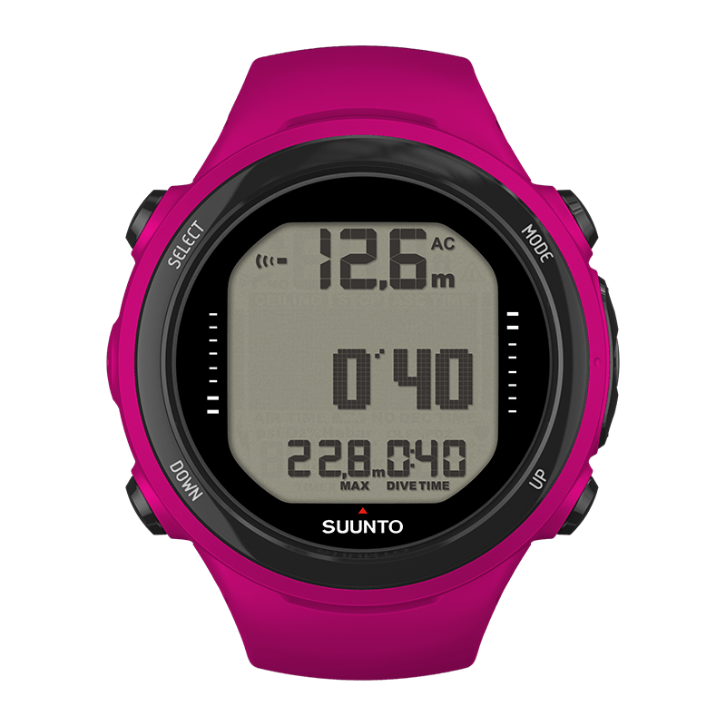 Suunto D4i Novo Pink - 腕時計サイズのダイブコンピューター