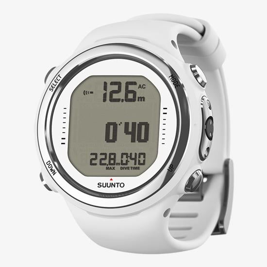 SUUNTO D4I NOVO WHITE - USB CABLE AND EXTENSION STRAP SOLD SEPARATELY