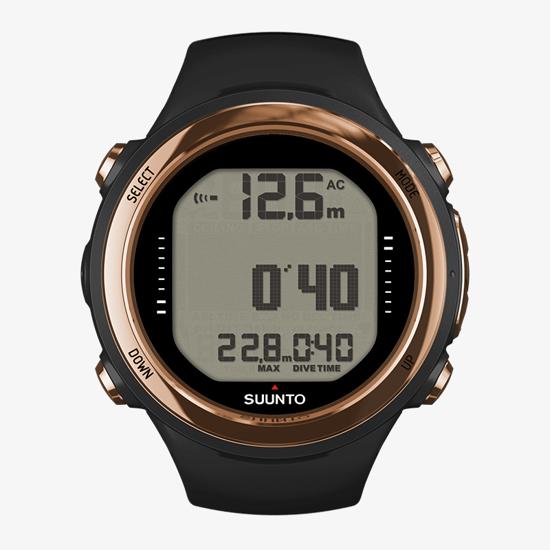 Suunto D4i Novo Copper - 腕時計サイズのダイブコンピュータ