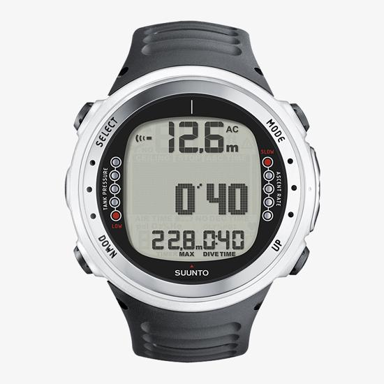 Suunto D4i White with Black Strap