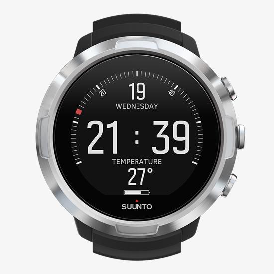 Suunto D5 Black dive computer with color screen and exchangeable