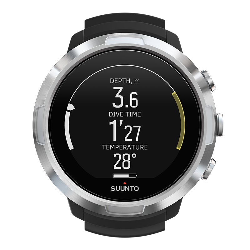 Suunto D5 dive computer with color screen and exchangeable straps