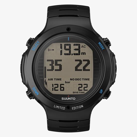 Suunto D6i Novo All-Black Steel - Robust dive computer with 3D