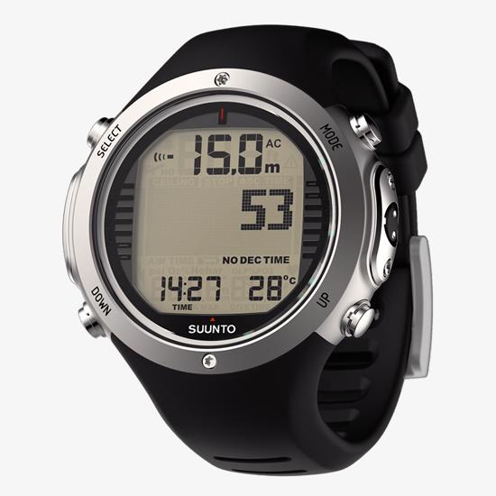 Suunto D6i Novo Stone - Robust dive computer with 3D compass