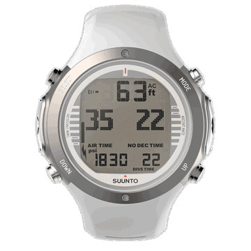 Suunto D6i silver steel bracelet kit - replacement
