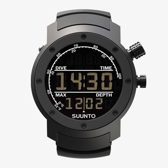 Suunto Elementum Aqua Black Rubber / dark display - Sports watch