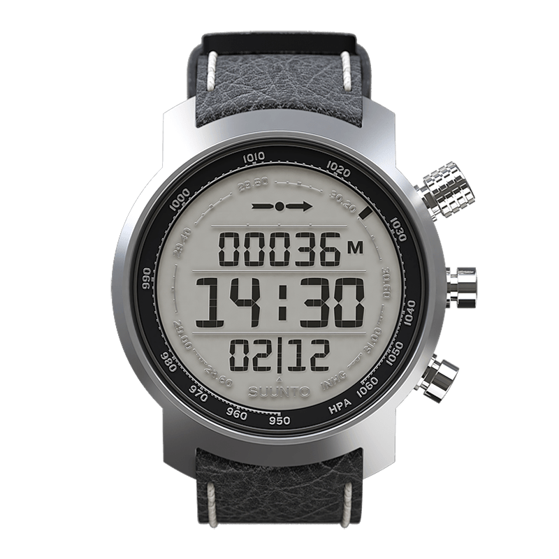 klein Laan Verstikkend Suunto Elementum Terra Black Leather – Premium sports watch