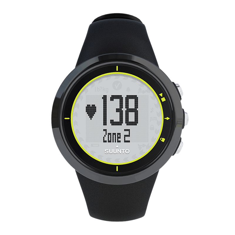 Suunto M2 Black Lime Easy to use fitness watch