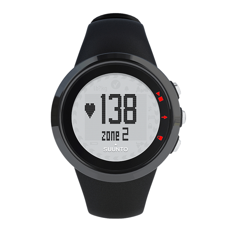 Suunto M2 Black - montre de fitness simple d'utilisation