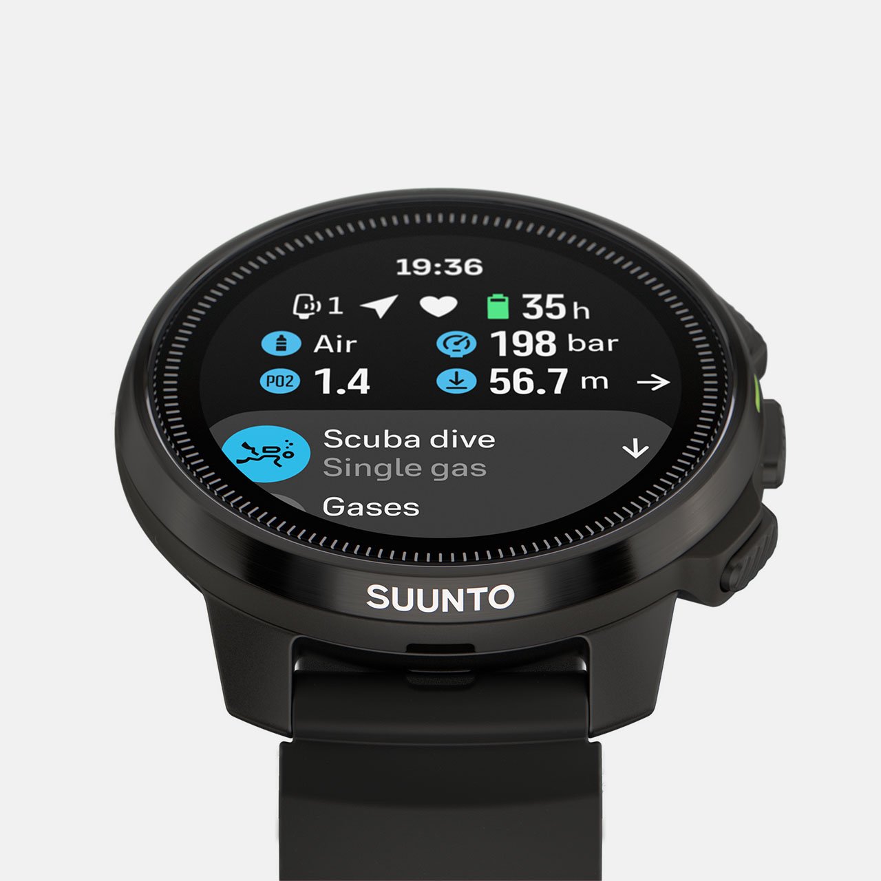 Suunto Ocean All Black A dive computer and sports watch in one