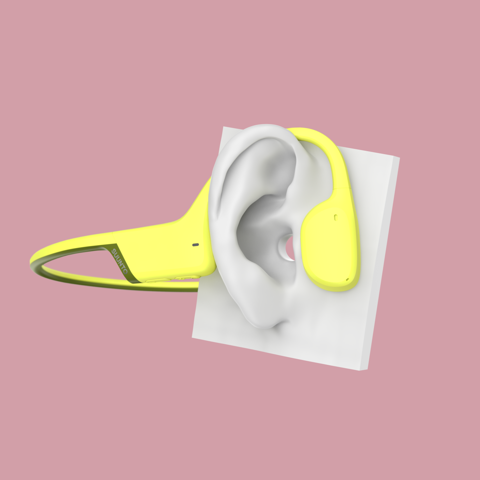 Suunto Sonic Lime bone conduction headphones