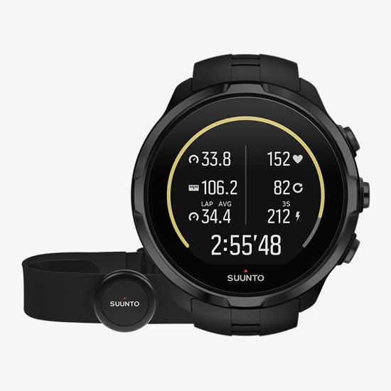 Suunto spartan sport hr all black sale