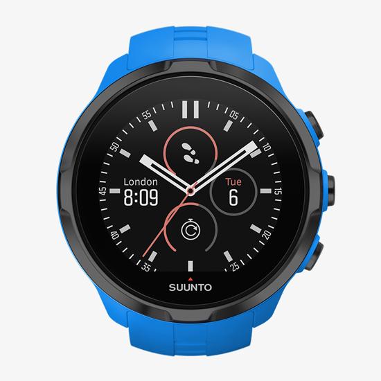 Suunto Spartan Sport Wrist Hr Blue Gps Uhr Mit Hr Gurt