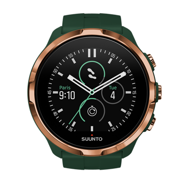 Blaues Silikonarmband Set fur Suunto Spartan Sport Wrist HR Uhren