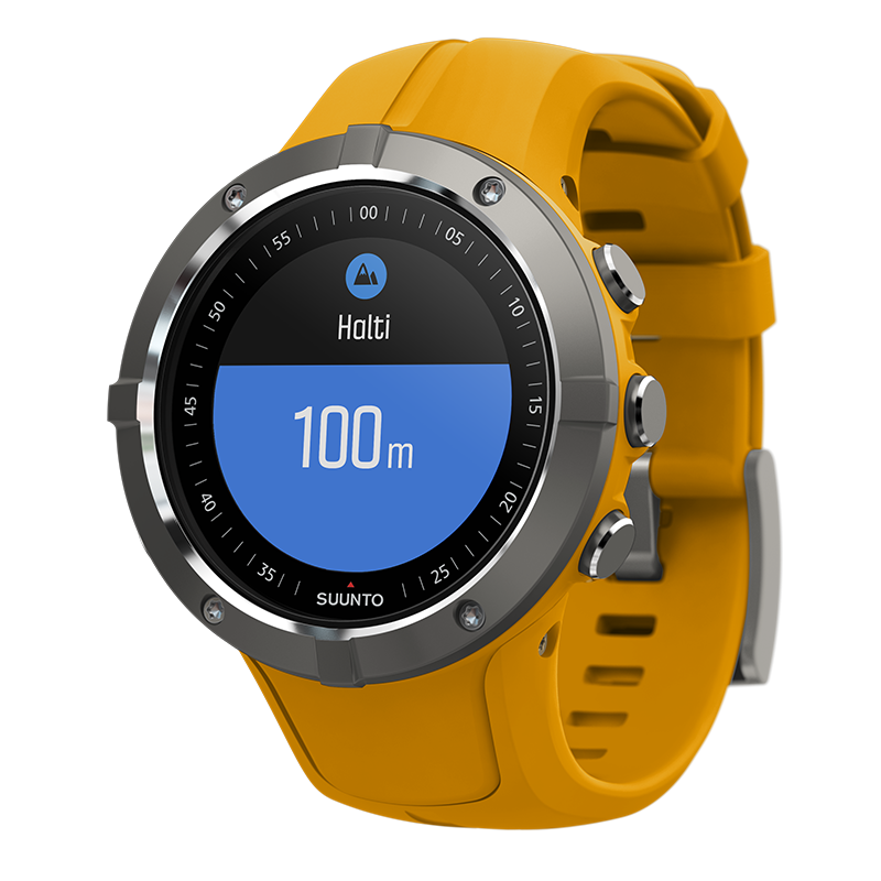 suunto spartan trainer wrist hr yellow