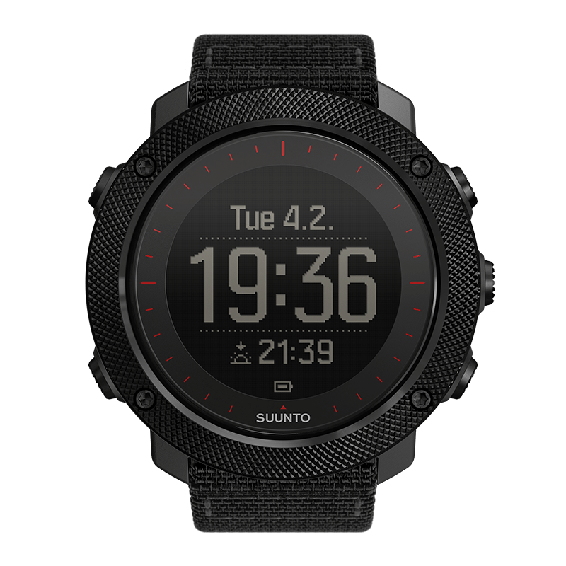 Suunto Traverse Alpha Black Red – GPS/GLONASS対応アウトドアウォッチ